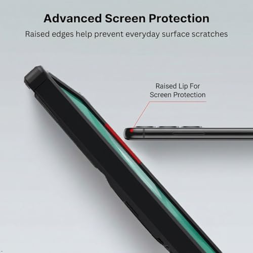 Image of ShieldTech Back Cover Case for Realme Narzo 90x 5G | 360 Protection Mobile Phone Case Mag-Safe | Camera Protection | Back Cover for Realme Narzo 90 x 5G / Narzo 90x 5+G - Black TPU+PC