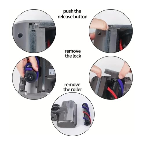 Cepillo rodillo para Dyson V8 V11 V15 con cinco luces LED integradas 6
