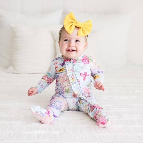 Image of Posh Peanut Baby Rompers Pajamas - Newborn Sleepers Boy Clothes - Kids One Piece PJ - Soft Viscose from Bamboo