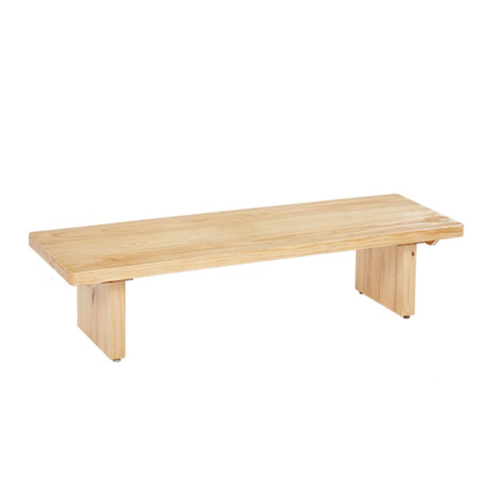 Table basse Tatami bois massif pour aménager un petit balcon