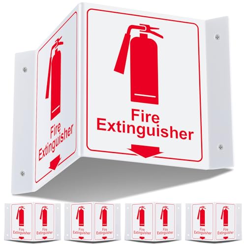 Señales de extintor Menkxi para pasillos de centros comerciales y locales de negocio