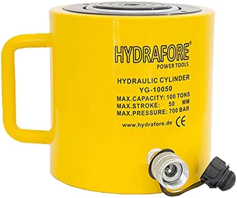 100 tons 2" Stroke Single Acting Hydraulic Cylinder Lifting Jack Ram (YG-10050)