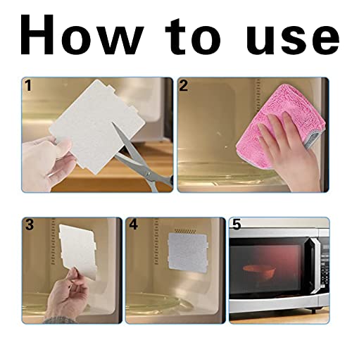 2 Stück Glimmerscheibe mikrowelle,Mikrowellen folie,Mikrowelle Glimmerplatten Reparaturzubehör,Geeignet zur Wärmeisolierung von Induktionsherden, Mikrowellenherden und anderen Elektrogeräten
