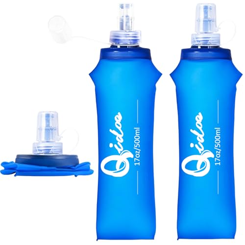 2PCS 500ml TPU Soft Water Bottle