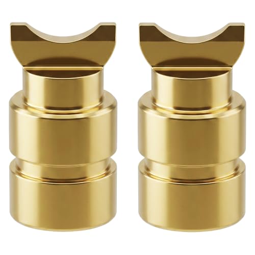 MARVELURE Titanium Coated Stainless Steel Line Pawl for Daiwa Tatula, Shimano SLX Curado, Abu Garcia Ambassadeur Revo Max Series, Lew's Baitcaster Reel (Confirm Factory Pawl Size) (8.65x4.65mm (2Pcs))