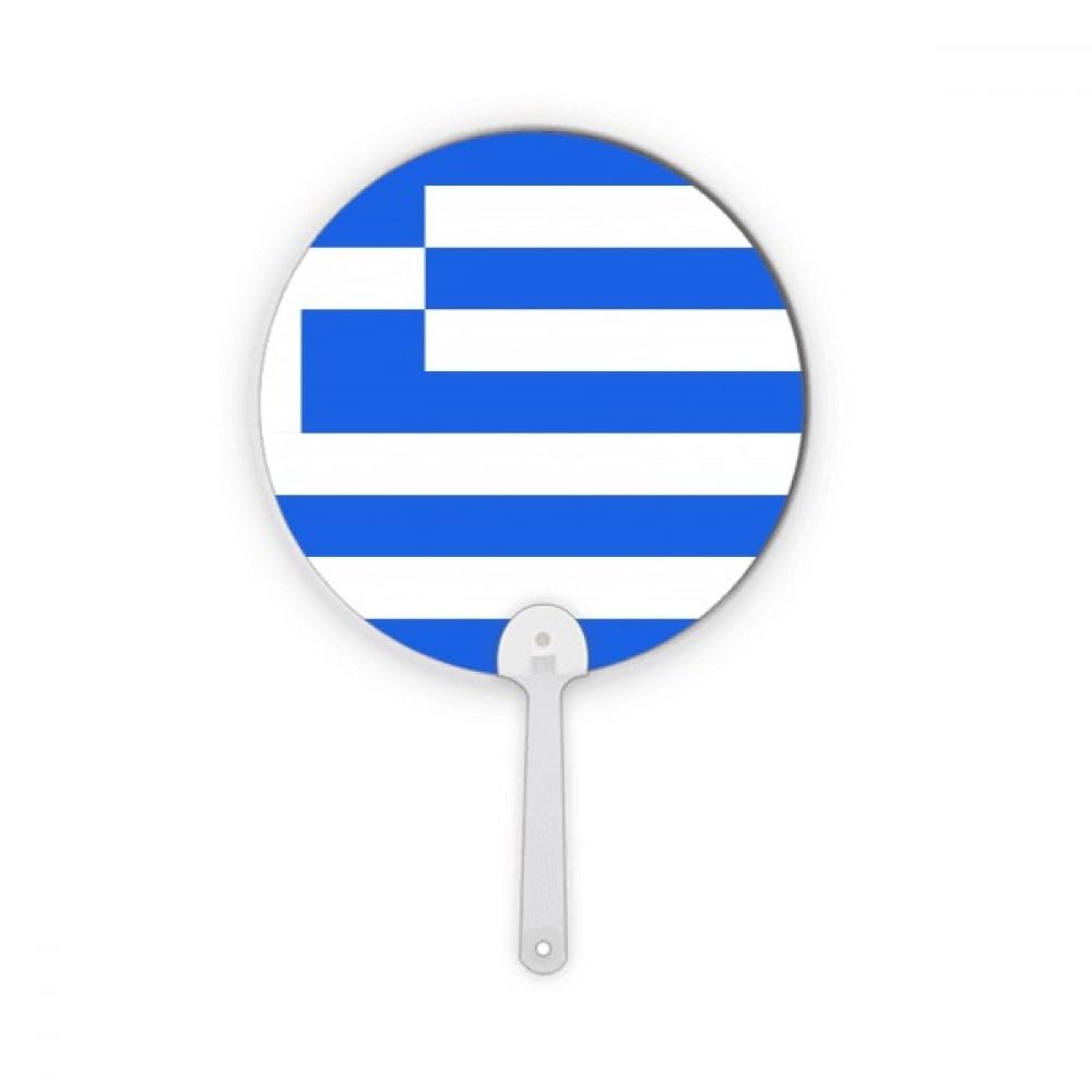 Drapeau de la Grèce plastique rond ornement artisanat Union européenne