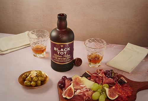 Black Tot Historic Solera Rum | 70cl | 46.2% | Notes of Stone Fruit, Coffee, and Chocolate | Perfect for Gifting Black Tot Historic Solera Rum | 70cl | 46.2% | Notes of Stone Fruit, Coffee, and Chocolate | Perfect for Gifting – Black Tot