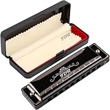 Harmonica JDR - Harmonica diatonique de blues en clé de do à 10 trous pour adultes,débutan...
