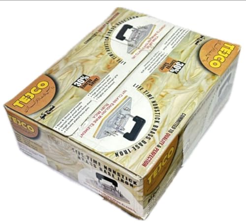 Image of Tejco Laundry Iron 16 Pounds Brass Base 7 Kg Weight[ Dhobi Iron] 1400 Watt ES300L-PRO