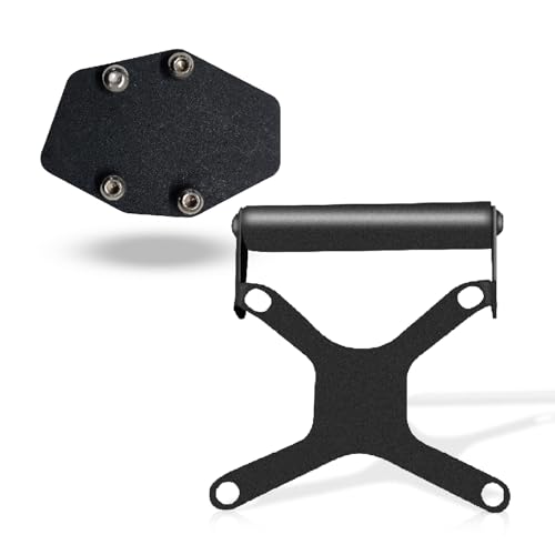 Image of Heavy Quality Mobile Holder with Side Stand Extender for RE Himalayan 450cc BS6