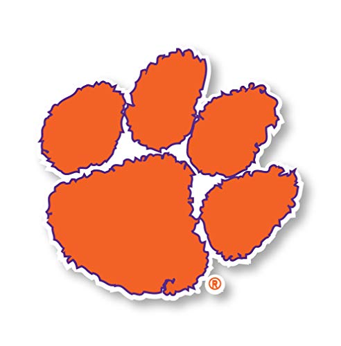 Clemson Tigers 10 Inch Vinyl Mascot Magnet Officially Licensed Collegiate Product