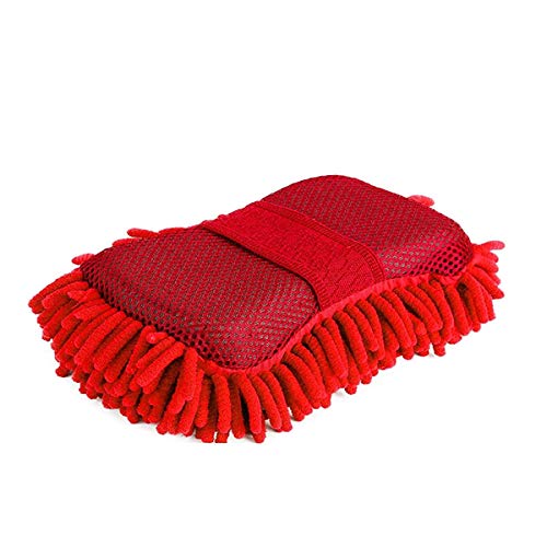 BG Bazzar Gali Yugg Microfibre Wash and Dry 2-in-1 Multipurpose High-Performance Cleaning Sponge Gloves Auto Accessories for Home Kitchen and Car Body