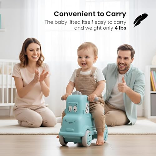 Image of Happy Bear Rider | Push car for 1-5 Years | Fun Indoor | Unlimited Fun for Little Ones | Rider for Kids Boys and Girls | Best Gift for Kids (Blue)