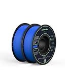 AnkerMake PLA+ 3D Druckfilament, AnkerMake Original Filament, 2er-Pack, 1kg, Robustes weiches Material, Hohe Klebekraft, Für schnelles Drucken geeignet (Blau)