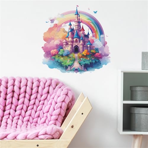 Vinilo decorativo Castillo de Ensueño para habitación infantil miniatura 4