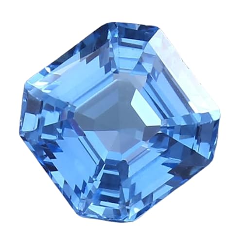 Pierre gemme spinelle bleu taillée pour réparer et créer des bijoux