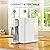 CO-Z Countertop Reverse Osmosis Water Filter, 4-Stage RO Water Filtration System, Portable Water Purifier Dispenser with 3 Preset Volume Options, 3:1 Pure to Drain, NSF/ANSI 58, No Installation