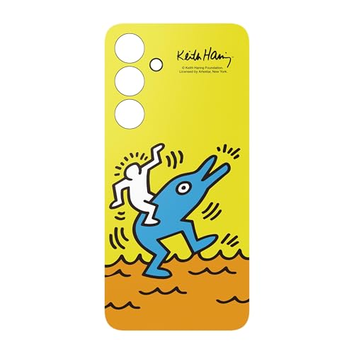 Image of Samsung Galaxy S24 FE Flipsuit Phone Case, Included Interactive Card Syncs with Screen, Customize for Different Display Designs, US Version, Yellow