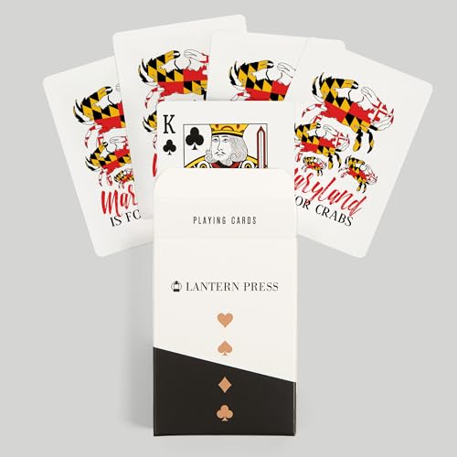 Lantern Press Naipes Poker Maryland, 52 Cartas miniatura 6