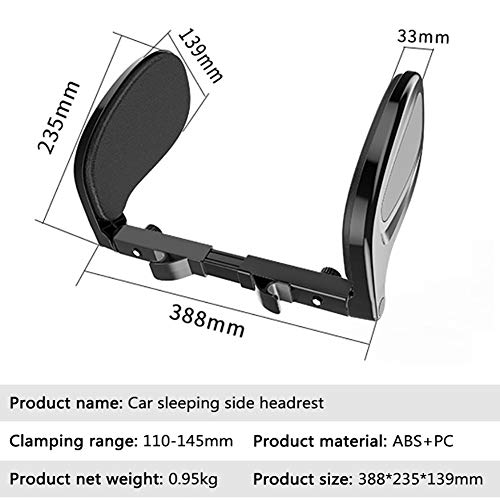 Almohada para reposacabezas de auto ajustable y retráctil miniatura 2