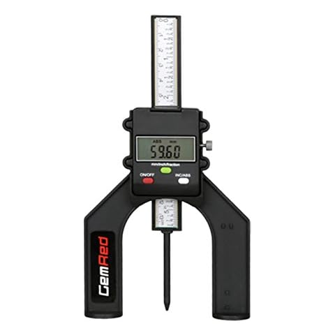 GemRed Digital Depth Guage Height Gauge for Router Table Cover