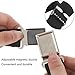 Olgaa 5 Pieces Kids Magnetic Belt Adjustable Fashion Belt with Magnetic Buckle for Boys and Gilrs (Black/Cyan/Brown/Coffee/Red)