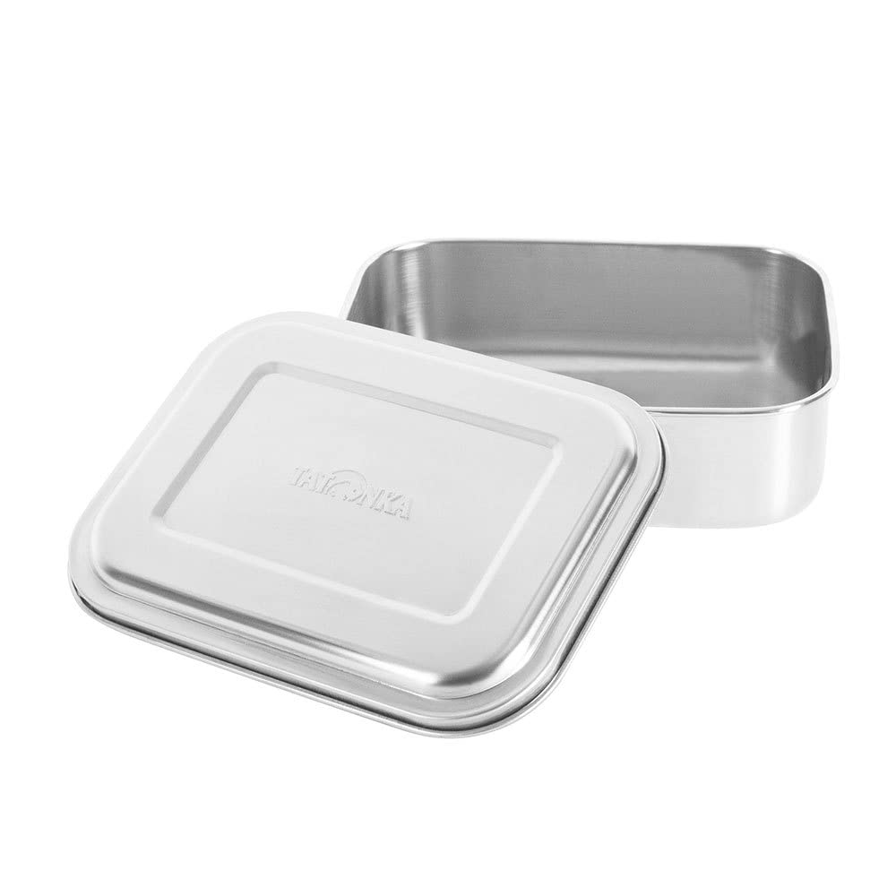Fiambrera INOX Tatonka Lunch Box 1000 contenedor metálico premium unisex para adultos 5