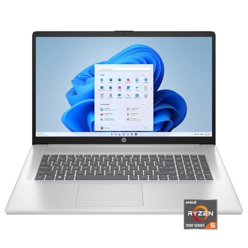 Laptop HP 17.3" Full HD Ryzen 5 7430U 8GB 512GB SSD miniatura 6