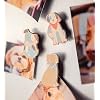 Karma, Magnetic Shaped Potato Chip Bag Clips - Colorful and Fun Bag Clips for Food and Storage - One Size, Mushroom