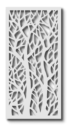 VIMA (Twin Trees) Decorative Wall Art Panel - 48