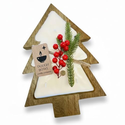 Dough Bowl Candle Co. Christmas Tree Shaped Candle