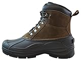 totes Men's Mike-to Snow Boot, Brown, 9