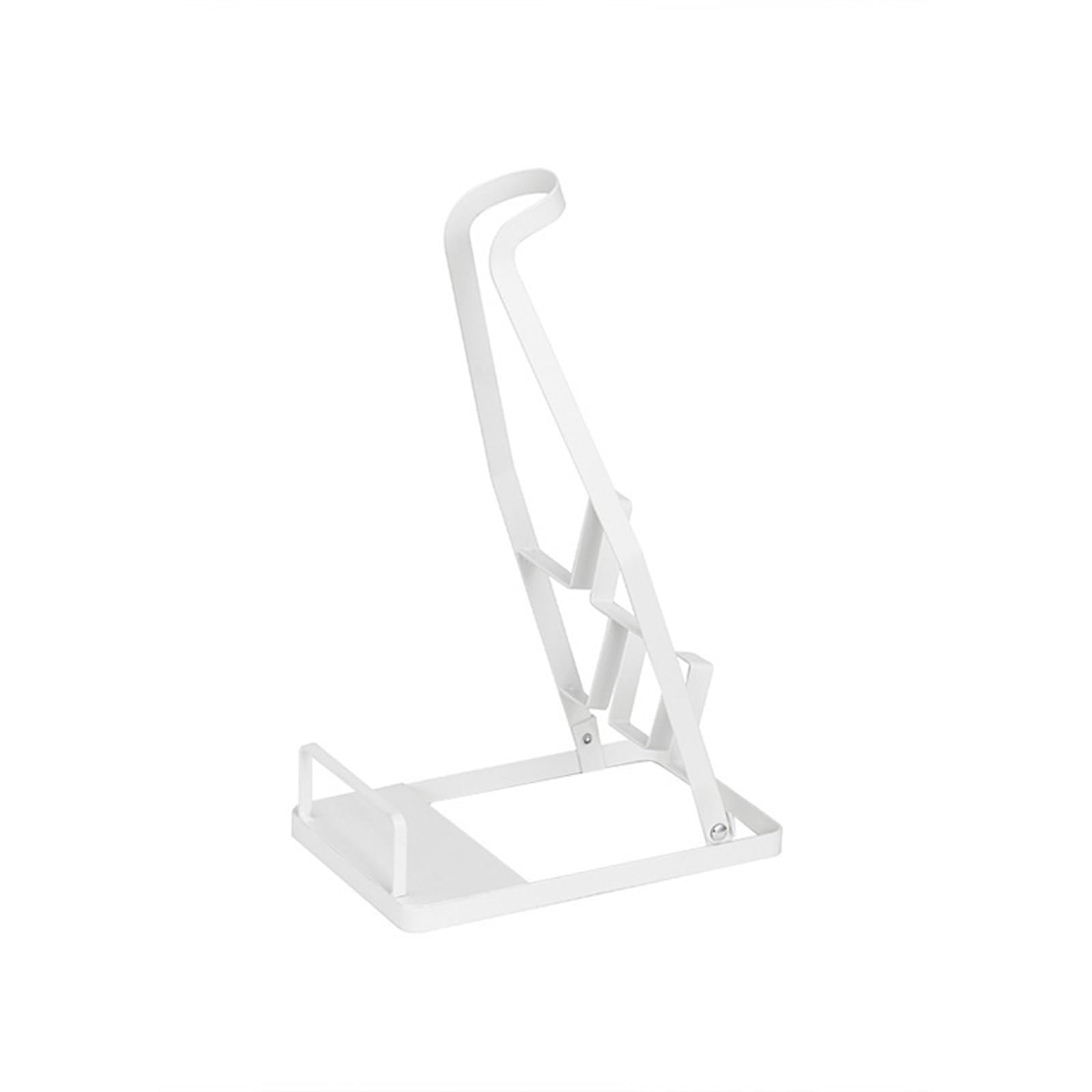 Staubsauger Aufbewahrungsregal Universelles Staubsauger-Ablageset aus Metall for die Aufbewahrung von Staubbehältern im Haushalt – Schlichtes, vertikales Design