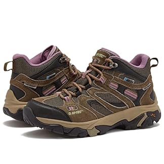 HI TEC Apex Lite Mid WP Waterproof Hiking Boots for Women Lightweight Outdoor and Trail Shoes