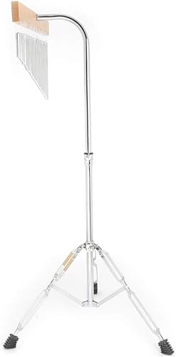 Miniatura 2 de LOMENTICS36-Tone Bar Timbres de barra de una hilera de viento de percusión musical plateada con soporte de montaje
