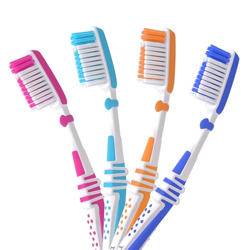 Dr.BEST Schwingkopf Zahnbürste, Weich (1 Stück), mit flexiblem Kugelgelenk für optimale Zahnreihenanpassung und einem speziellen Borstenschnitt, der sich der Zahnkontur anpasst. – Bild 4