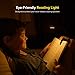 SCOBUTY Rechargeable Book Light, 9 Modes Snoilite 7 LED Reading Light up to 60 Hours, Clip on Readings Light for Reading in Bed at Night, Ideal Gift for Bookworms, Green