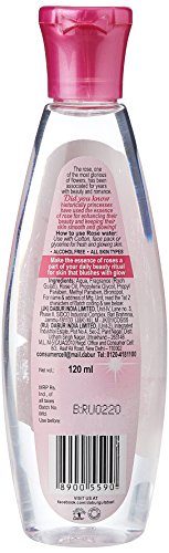 Image of Dabur Gulabari Premium Rose Water - 100% Natural - 120 ml