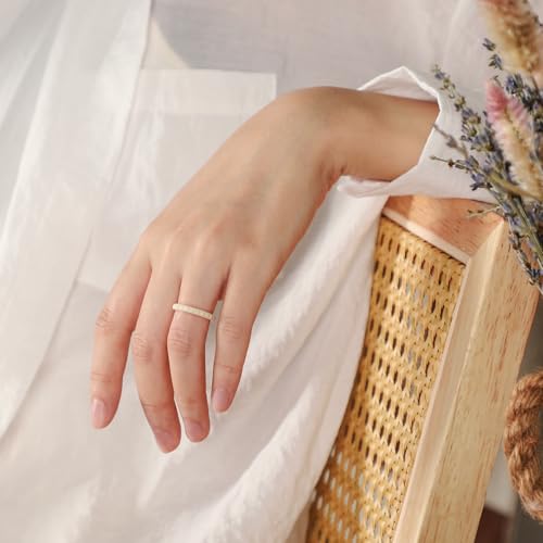 Image of Egnaro Silicone Wedding bands women:2.5mm Wide - 2mm Thick Gold and Silver Rubber Rings with Half Size,4-8 Variety Multipack