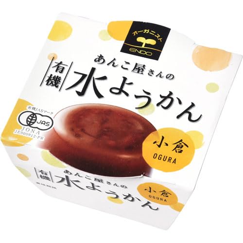 Amazon | 遠藤製餡 あんこ屋さんの有機水ようかん 小倉 100g