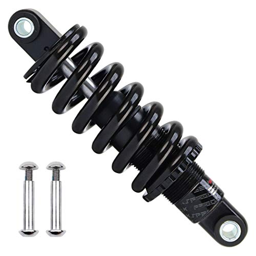 VXXV Mountain Bike Shock Absorber MTB 125mm/ 150mm/ 165mm/ 190mm Adjustable Spring Downhill Rear Shock 450Lbs /650Lbs /750Lbs /850Lbs (Color : 165mm, Size : 450 Lbs)