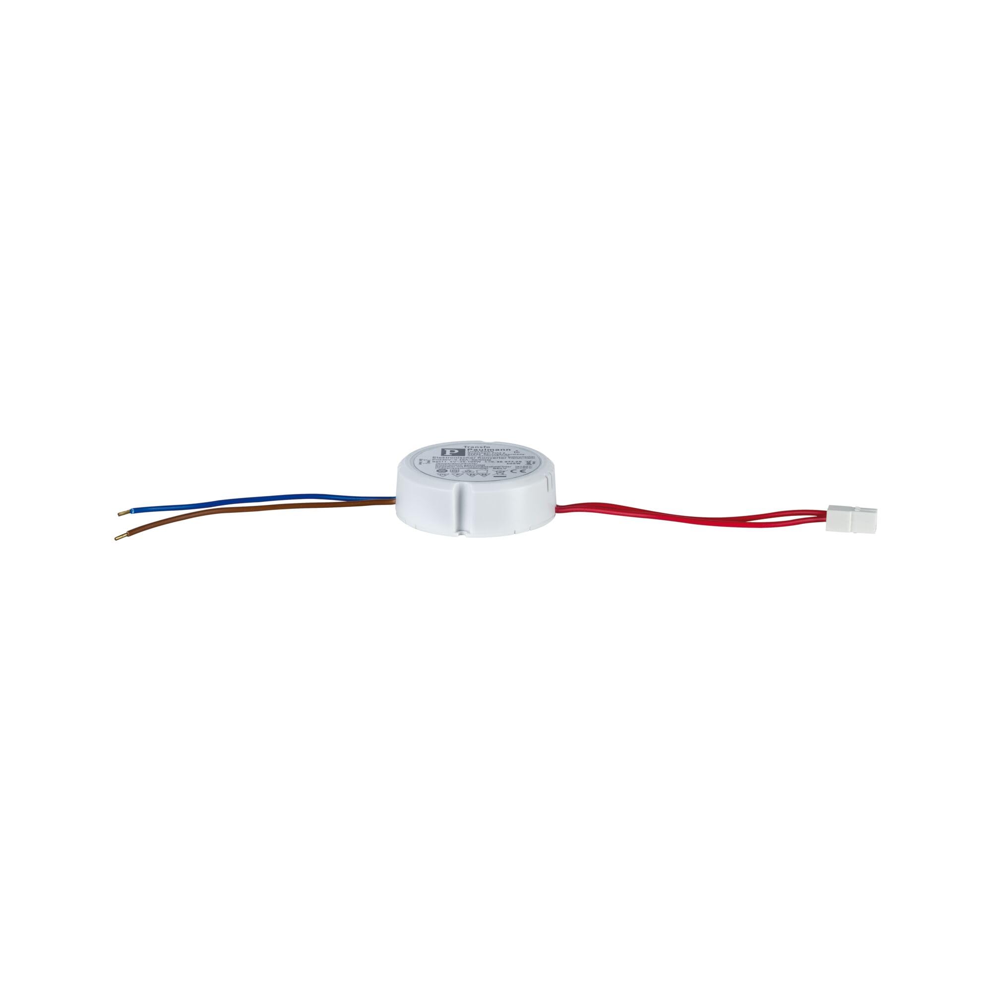 Paulmann 97729 VDE Disc Elektroniktrafo built-in 35-105 W 230/12V 105VA Weiß