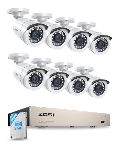 Kit surveillance extérieur contre les intrusions avec alertes push