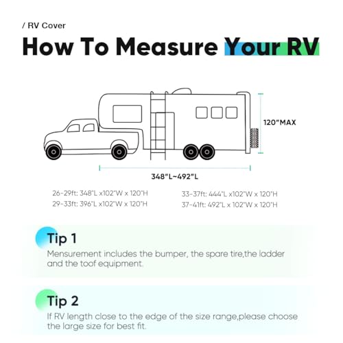 Quictent 5TH-3337 6 Layer 5Th Wheel Rv Cover thumb #4