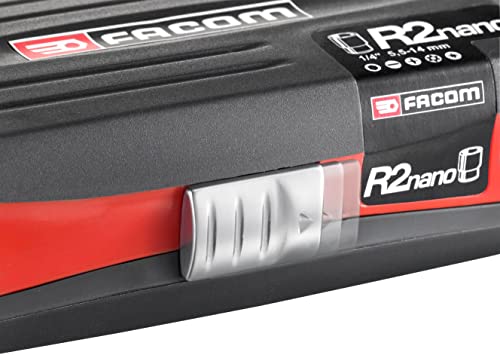 Facom R.360Nanopb Socket Set, 1/4" Drive, 38 Pieces #TOP2