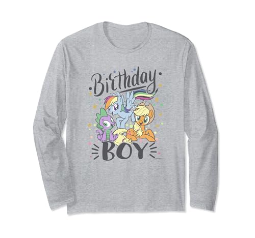 T-shirt My Little Pony manches longues garçon haut anniversaire imprimé
