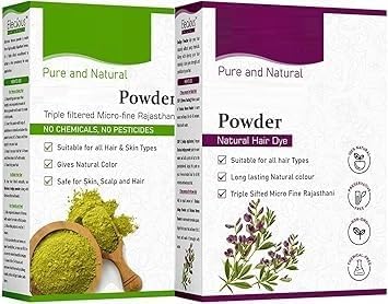 Naturals Indigo and Powder for Hair (400 Grams Total)