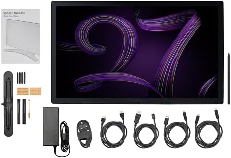 Wacom Cintiq Pro 27 Professional Drawing Tablet with Screen
