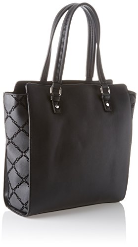 Gaudì Tote Linea Anita, Borsa a Mano Donna, Nero