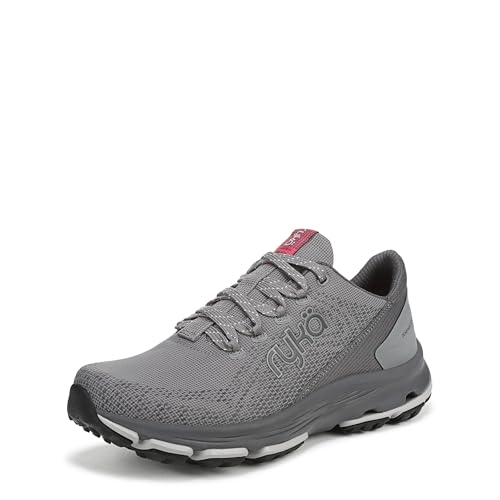 Ryka Womens Devotion X TR Hiking Shoes Sky Grey Fabric 7 M